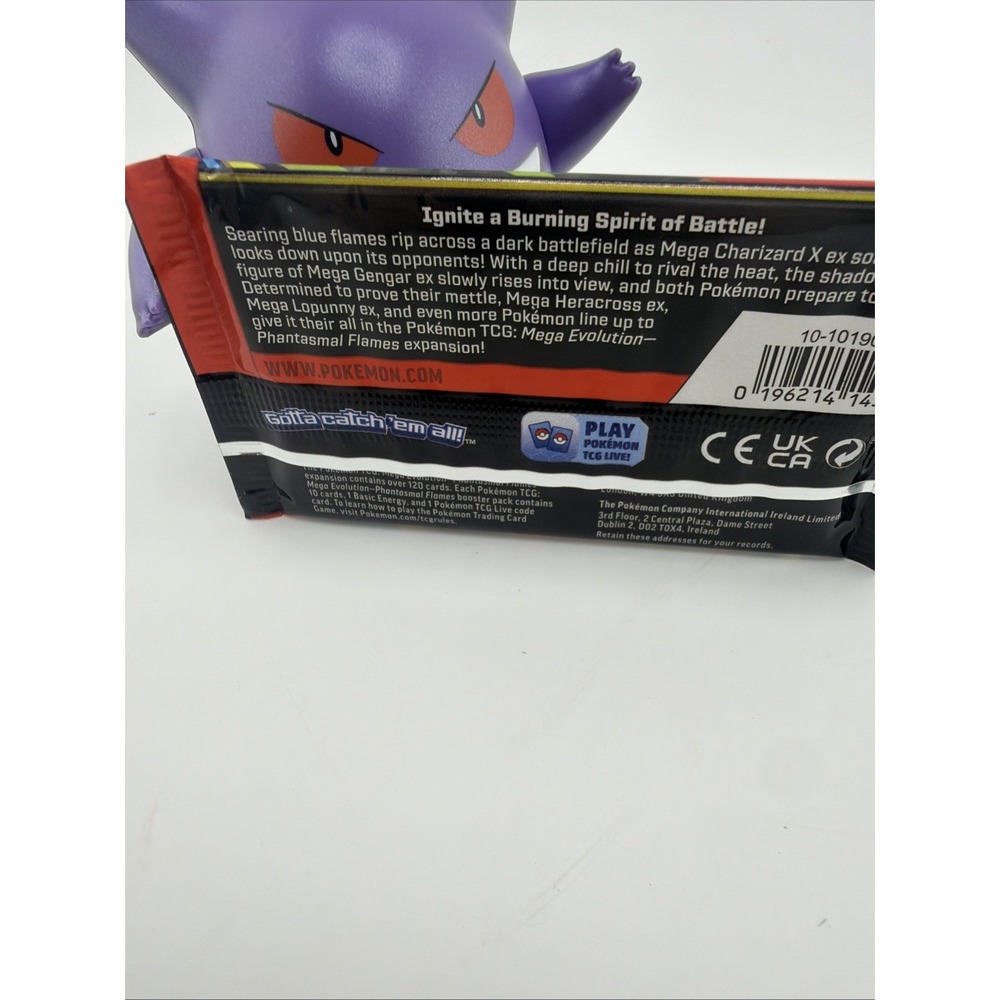 Pokémon TCG Mega Evolution Phantasmal Flames Booster Pack - 10 Cards - Picture 7 of 8